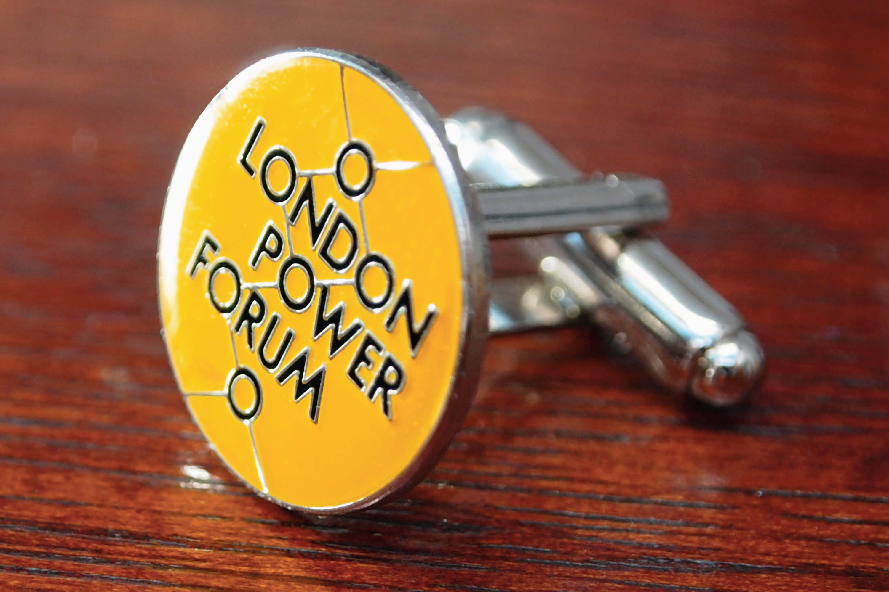  London Power Forum cufflink 